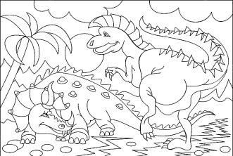 Дружба динозавров