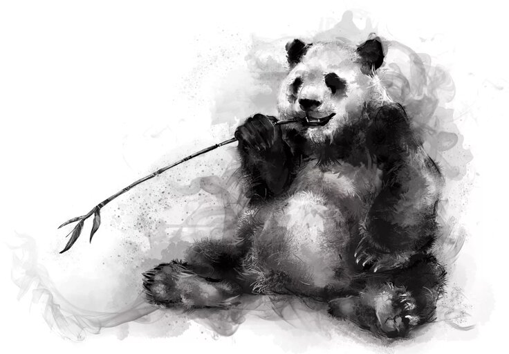 Панда.ру раскраски