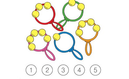 Раскраски по математике для детей от 3 до 4 лет