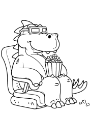 Динозавр в кино