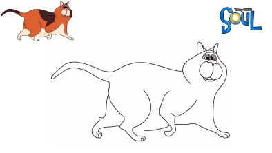 Кот из мультфильма Душа Дисней