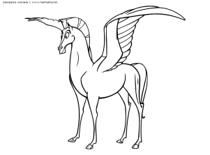 Крылатый конь Пегас