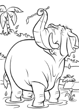 Слон с веточкой