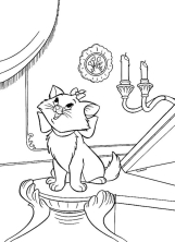 Раскраска Коты аристократы - рисунок №30