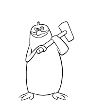 мультфильм пингвин
