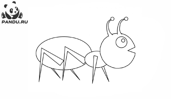 Раскраска Муравей Антц. Раскраска муравей - рисунок №20
