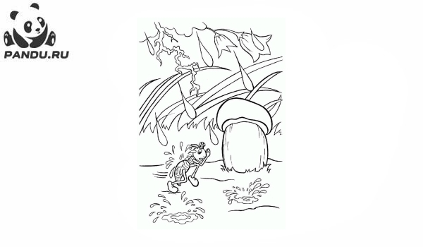 Раскраска Муравей Антц. Раскраска муравей - рисунок №71
