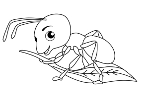 Раскраска муравей - рисунок №63