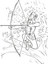 Робин Гуд на дереве