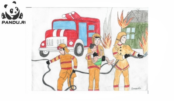 Раскраска Спасатели в Австралии. Пожарник раскраска