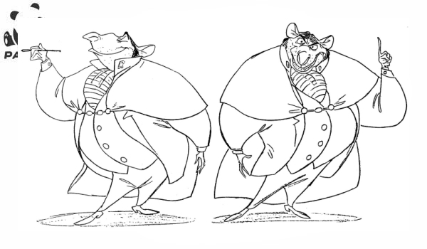 Раскраска Великий мышиный сыщик. Детектив раскраска для детей