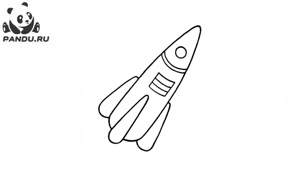 Раскраска Я ракета. Раскраска ракета - рисунок №43