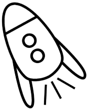 Раскраска ракета - рисунок №31