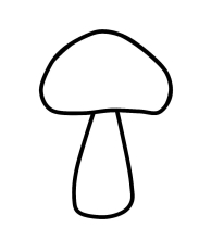 Простое изображение гриба