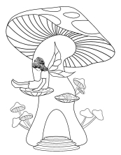 Волшебный гриб-дерево