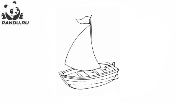 Раскраска Корабли. Раскраска корабль - рисунок №22