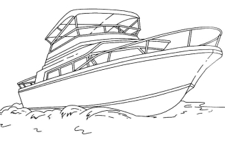 Раскраска корабль - рисунок №23