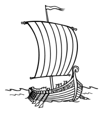 Раскраска корабль - рисунок №29