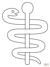 Медицинский символ эмодзи